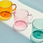 Bunter Glasbecher