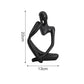 Frendorf | Nordic Abstract Einzigartige Denker Figurine Wohnkultur