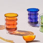 Frendorf | BubbleMug Doppelwandige Isolier-Glas-Tasse | Hitzebeständig | Elegantes Design | Perfekt für heiße & kalte Getränke