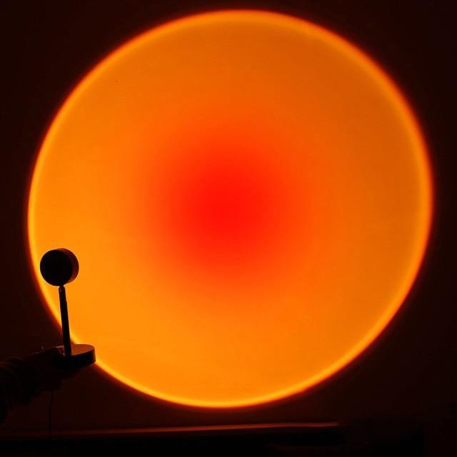 Fernbedienung Sonnenuntergang Atmosphären LED lampe