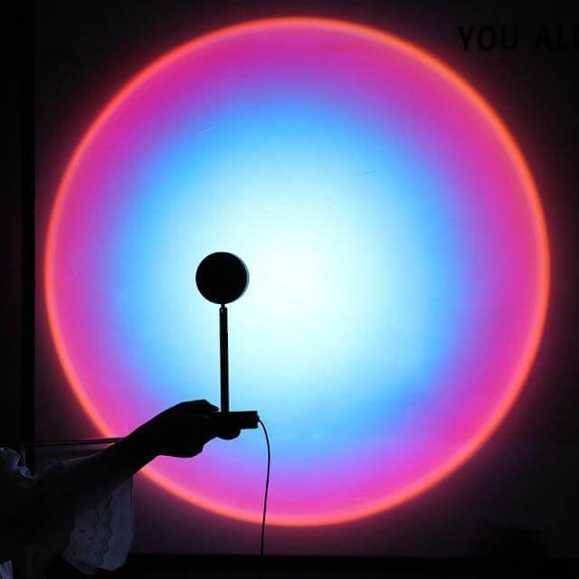 Fernbedienung Sonnenuntergang Atmosphären LED lampe