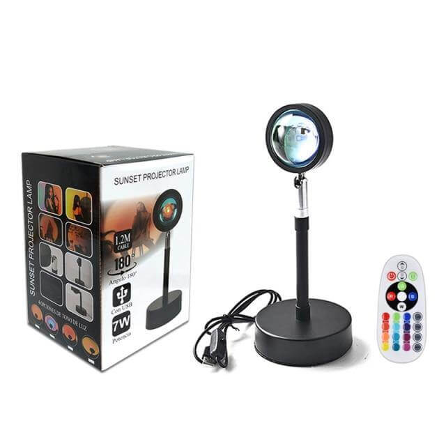 Fernbedienung Sonnenuntergang Atmosphären LED lampe