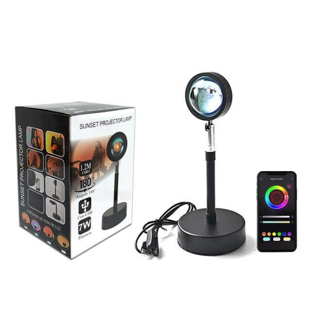 Fernbedienung Sonnenuntergang Atmosphären LED lampe