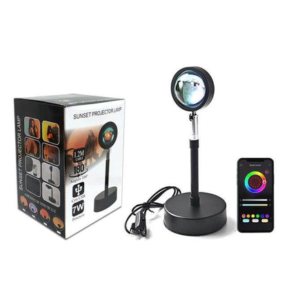 Fernbedienung Sonnenuntergang Atmosphären LED lampe