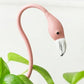 Frendorf | FlamigoBloom Tropische Deko-Vase | Zimmerpflanzengefäß | Stilvolle Glasvase mit Flamingo-Design