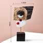 Abstract Pop Art Gesicht Home Skulptur