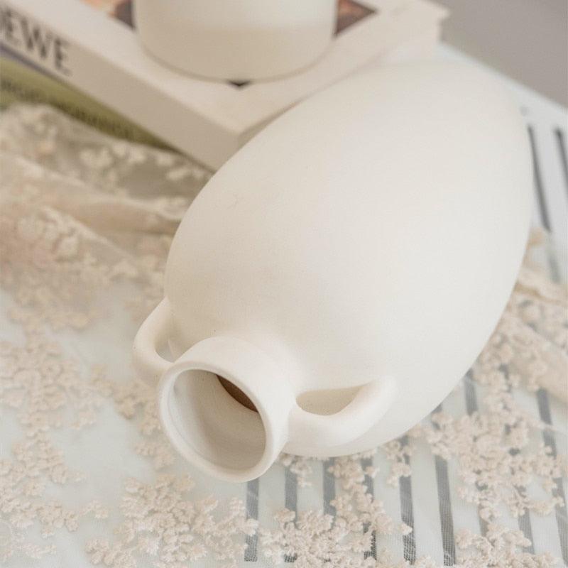 Frendorf | VaseLuxe Designer Vase | Elegantes Finish | Matte & Gesprenkelte Varianten | Stilvolle Dekoration