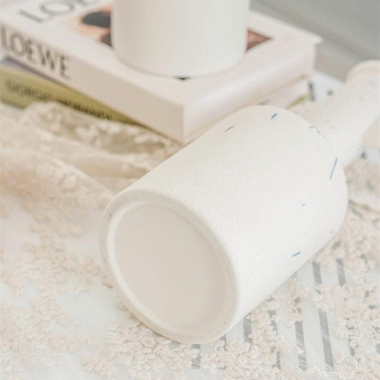 Frendorf | VaseLuxe Designer Vase | Elegantes Finish | Matte & Gesprenkelte Varianten | Stilvolle Dekoration