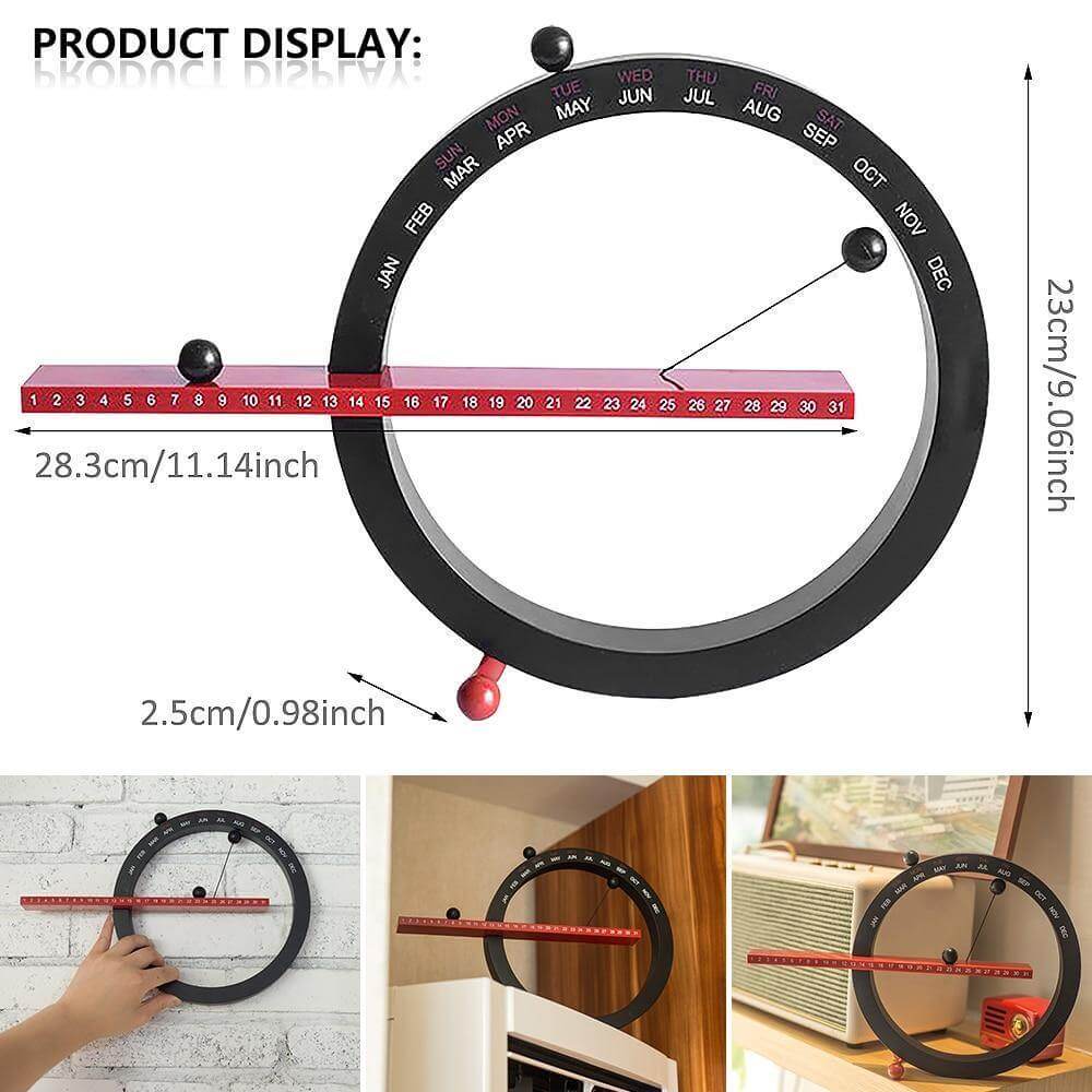 Flip Magnetic Manual Daily Desktop Kalender