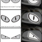 Frendorf | Luminous Eyes Reflexions Auto Aufkleber
