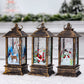 Frendorf | FrostLume Weihnachtslaterne | LED Schneemann Deko | Festliche Stimmung | Perfekt für Weihnachten