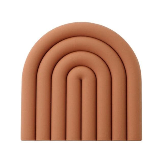 Frendorf | Silicora Bunte Silikon Untersetzer | Rutschfest & Hitzebeständig | 6er-Set | Für Getränke, Tassen & Gläser