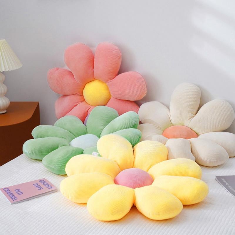 Frendorf | BlossomCushion Blumenförmiges Dekokissen | Weich & Bequem | Perfekt für Wohn- und Schlafzimmer