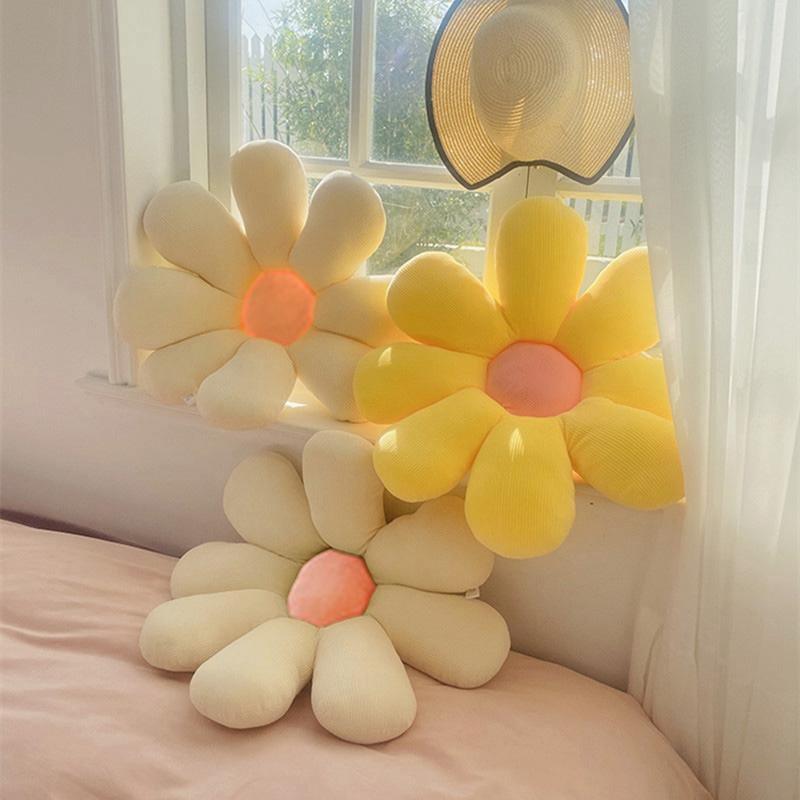 Frendorf | BlossomCushion Blumenförmiges Dekokissen | Weich & Bequem | Perfekt für Wohn- und Schlafzimmer