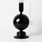 Nordic Stylischer Blasen-Glas Kerzenhalter