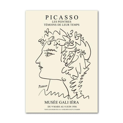 Henri Matisse Picasso Abstrakte Leinwand