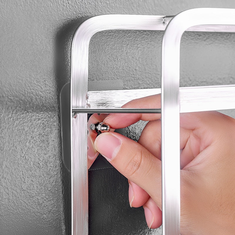 Frendorf | 10 Stück Schwerlast Punch-Free Transparente Klebehaken