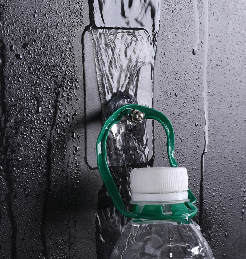 Frendorf | 10 Stück Schwerlast klebefreier transparenter Haken