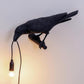 RoyaleGlow Nordic Crow Bird Lamp - Einzigartige Wandlampe