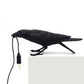 RoyaleGlow Nordic Crow Bird Lamp - Einzigartige Wandlampe