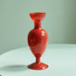 Kirsche Rote Glas Stabkerzenhalter & Vasen