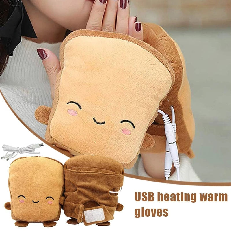 Toast Shape Fingerlose Handwärmer Handschuhe