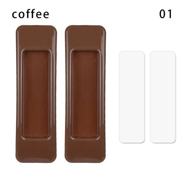 Frendorf | 2 Stück Selbstklebender Einfacher Türgriff