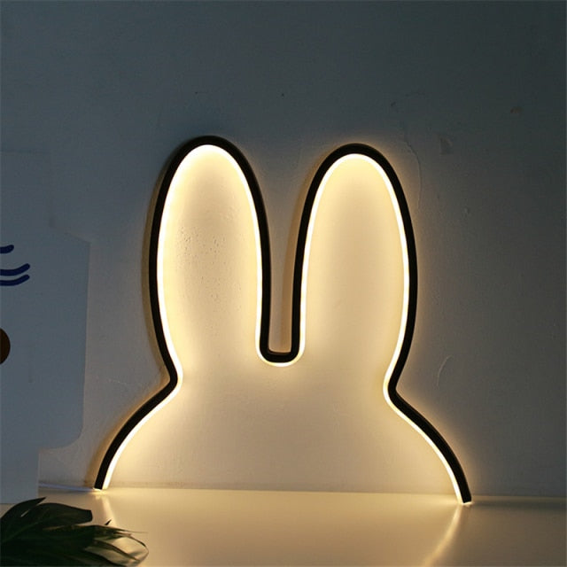 Rabbit Moderne Nachttischlampe
