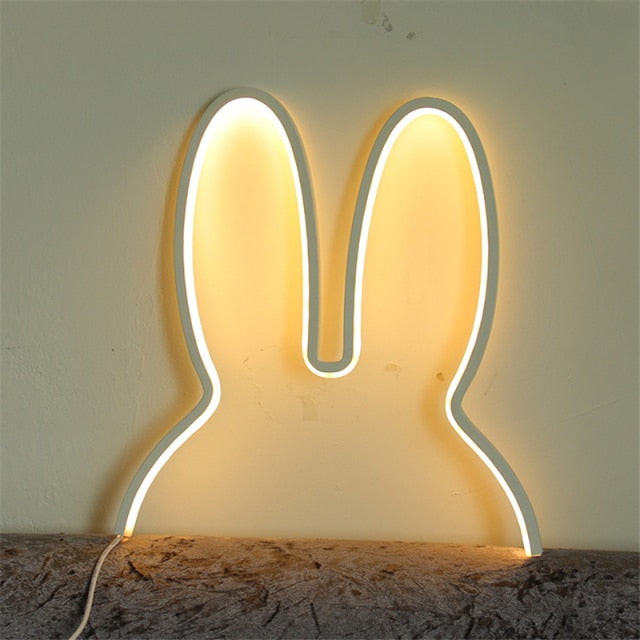 Rabbit Moderne Nachttischlampe