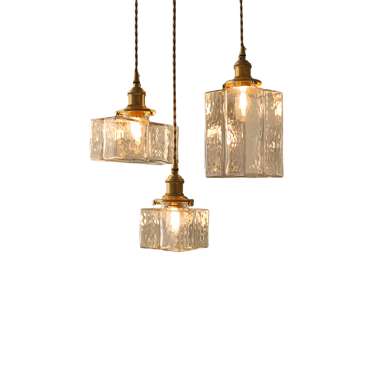 Frendorf | Aurivelle Moderne Retro-Hängeleuchte aus Glas | Elegantes Design | Dimmbar | Perfekte Beleuchtung für Esszimmer & Wohnzimmer