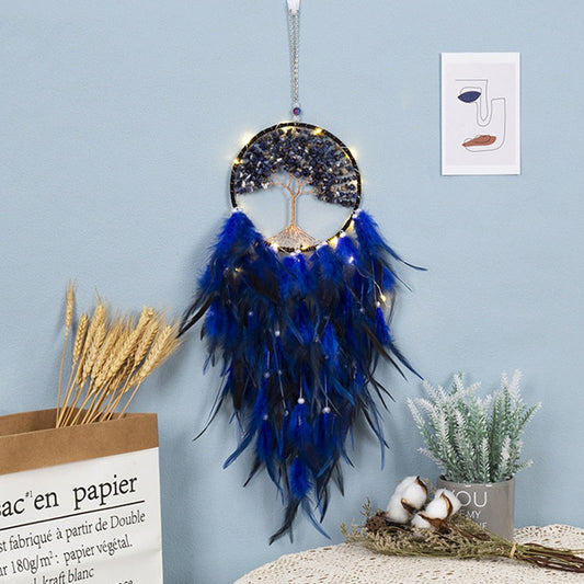 Lapis Lazuli Lebensbaum Traumsfänger