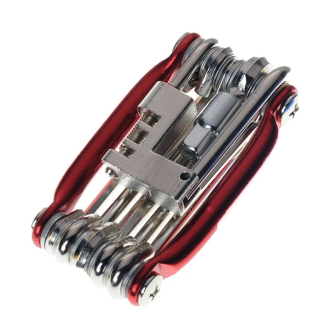 Frendorf | 15in1 Multifunktionales Taschenformat Fahrrad Reparatur Werkzeugset
