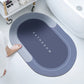 Frendorf | AquaSoothe Moderner Saugfähiger Badezimmerteppich | Rutschfest | Ultra Weich & Wasserabsorbierend | Teppich für Bad & Dusche