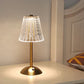 – Goldkristall-Tischlampe
