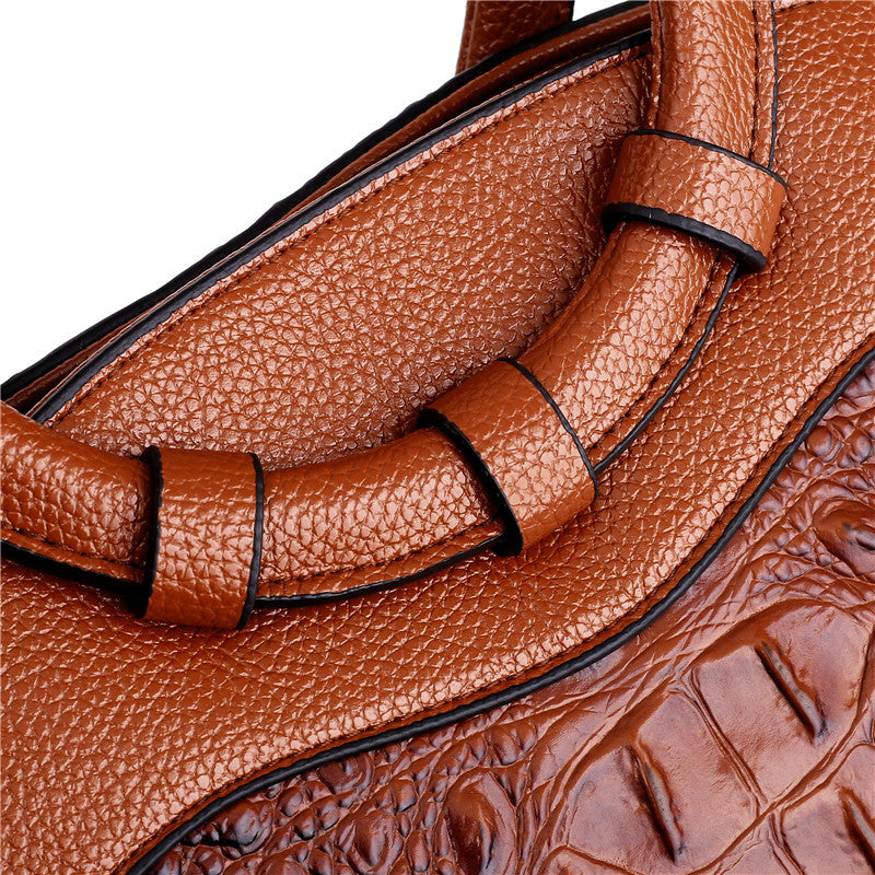 Frendorf | Leder-Krokodiltasche – mit handgefertigten Details