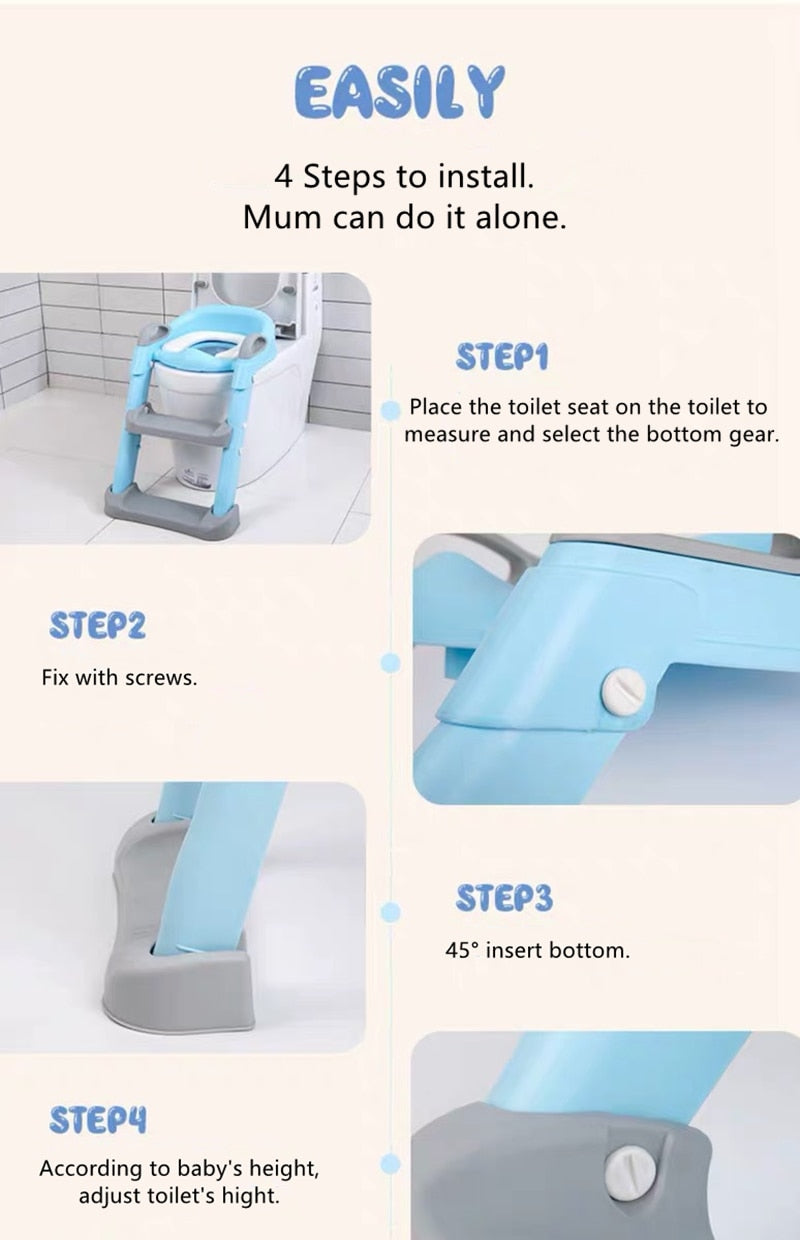 Frendorf | Baby Töpfchen-Trainingsleiter Sitz