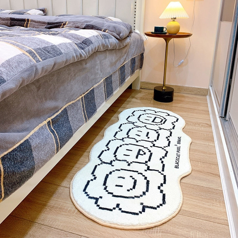 Frendorf | SunnyHaven Sonnenblumen Teppich | Bereichsteppich für Nachttisch & Wohnzimmer | Weich & Rutschfest