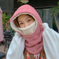 Winter Kapuzen Warmer Dicke Masken Hut
