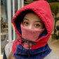 Winter Kapuzen Warmer Dicke Masken Hut