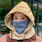 Winter Kapuzen Warmer Dicke Masken Hut