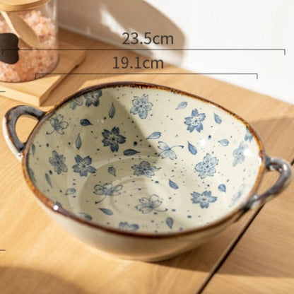 Flora Keramik Pasta Schalen