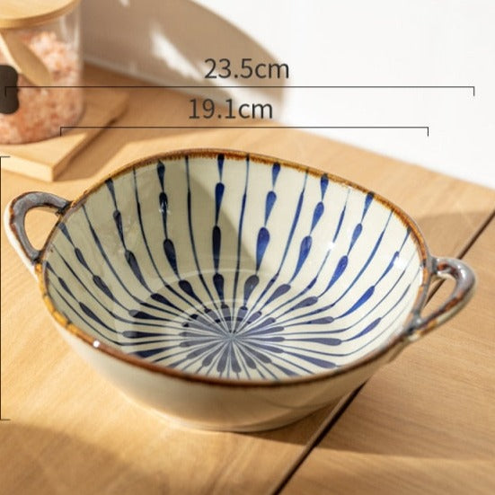 Flora Keramik Pasta Schalen