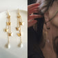 Frendorf | Koreanischer Stil Retro Super Fee Schmetterling Quaste Lange Clip Ohrringe
