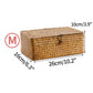 Handgewebte Rattanbox