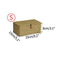 Handgewebte Rattanbox