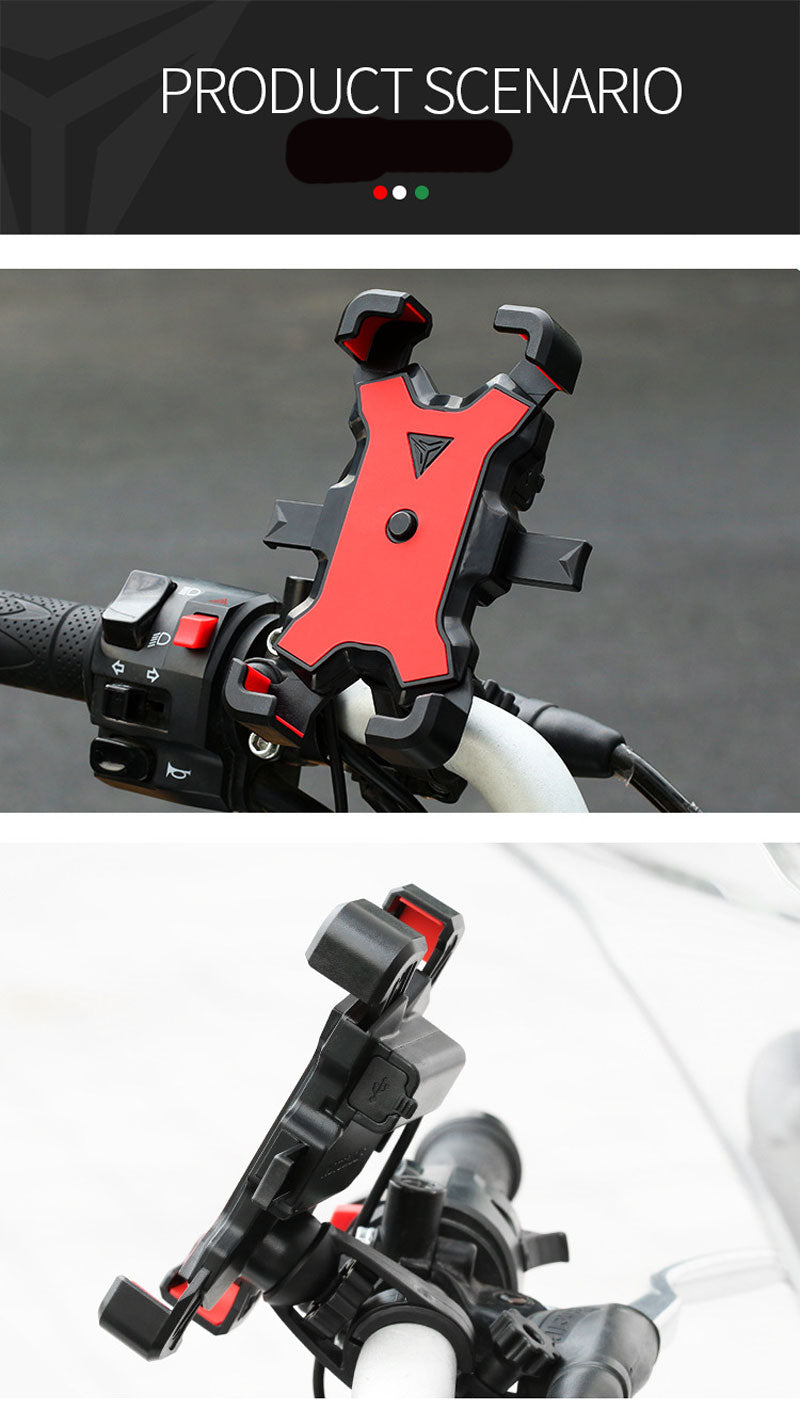Frendorf | 360 rotierendes USB-Ladegerät Fahrrad Telefonhalter