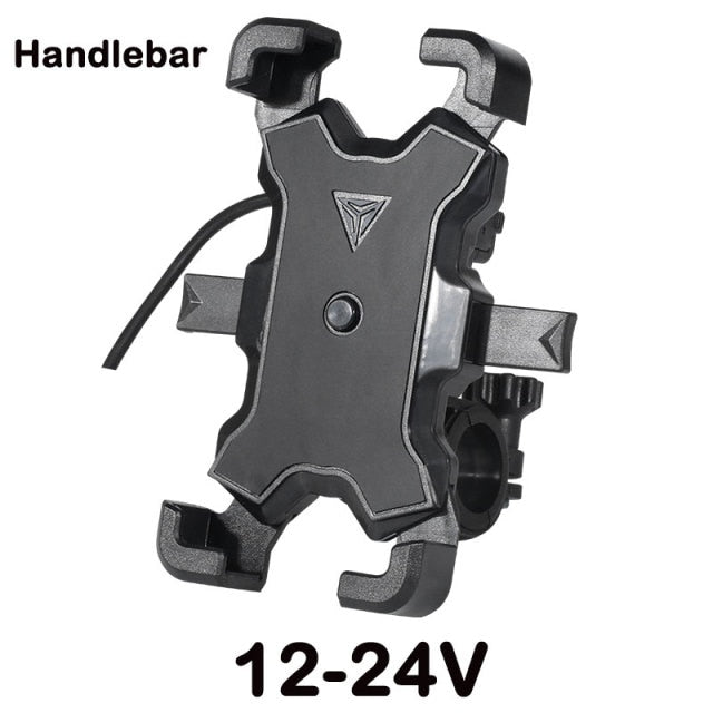 Frendorf | 360 rotierendes USB-Ladegerät Fahrrad Telefonhalter