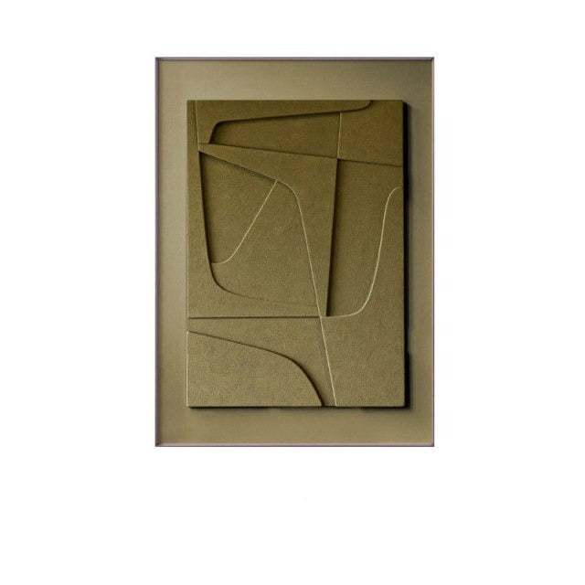 Frendorf | 3D Geometrische Abstrakte Leinwandmalerei