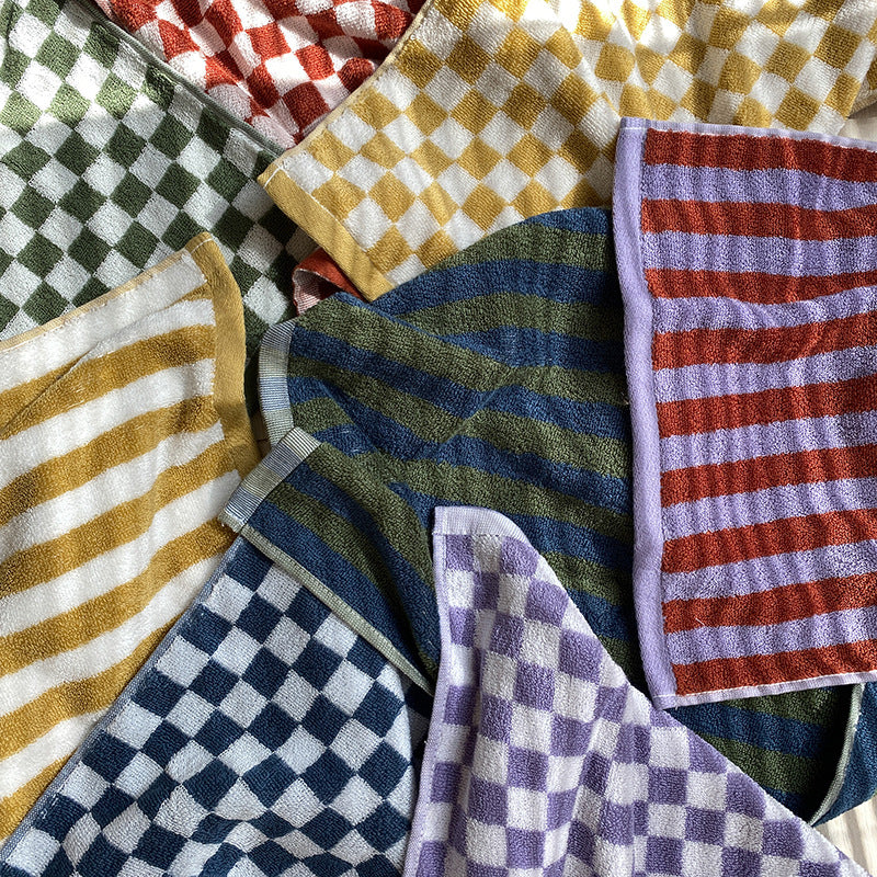 Retro Baumwollhandtuch