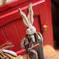 Holz Retro Ostern Hase Außen Ornament